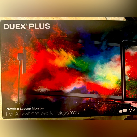 Duex plus portable monitor for laptop
